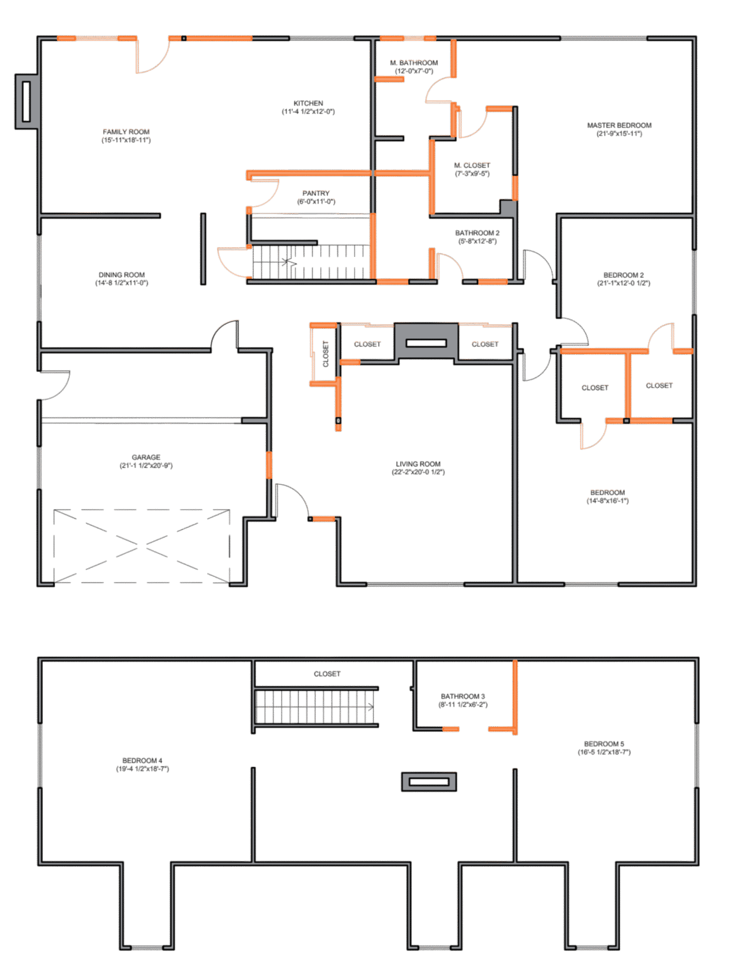 Floor plan before