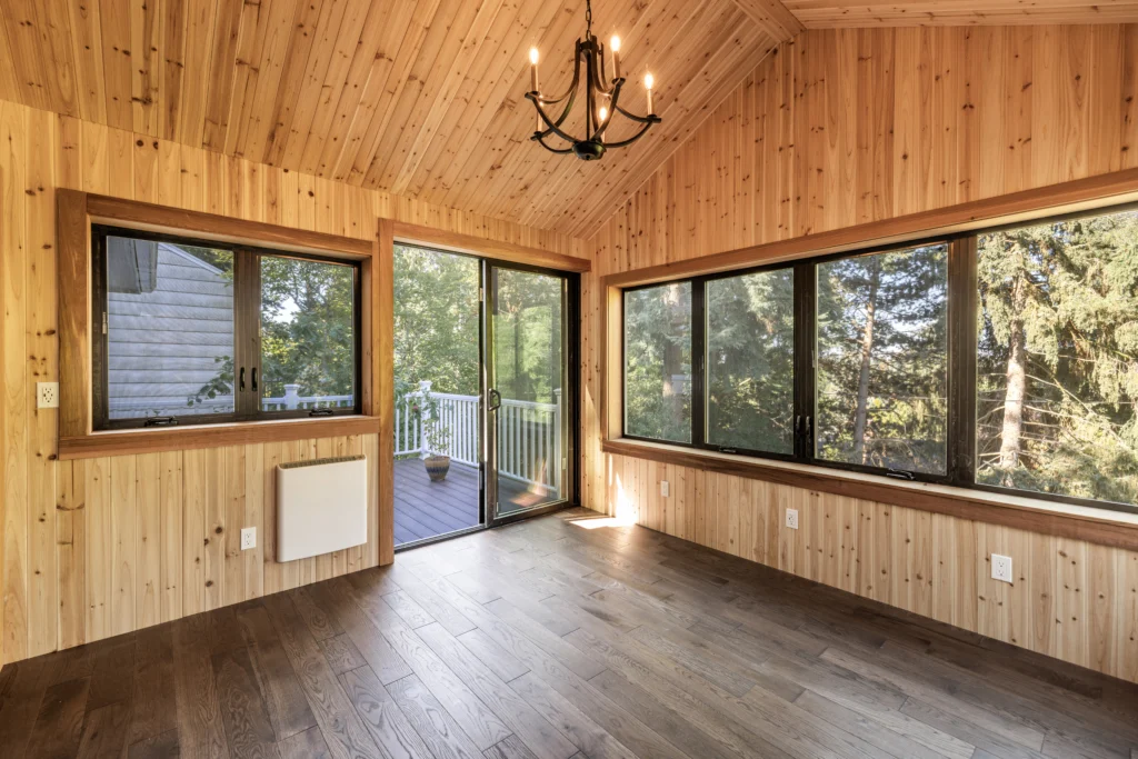 Home Addition on the deck