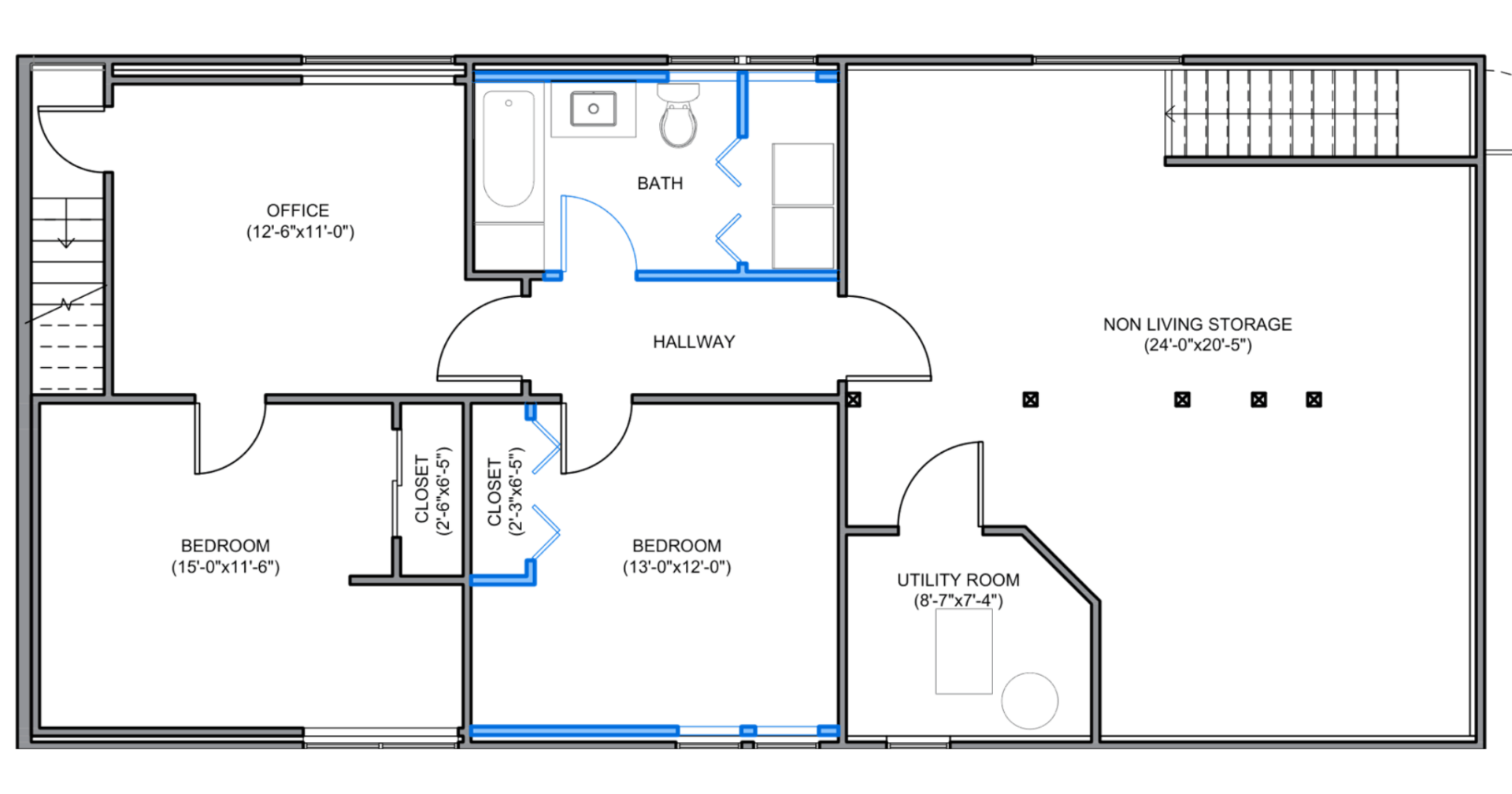 Floor plan after