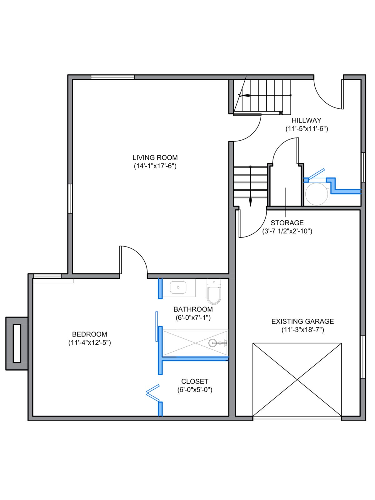 Floor plan after