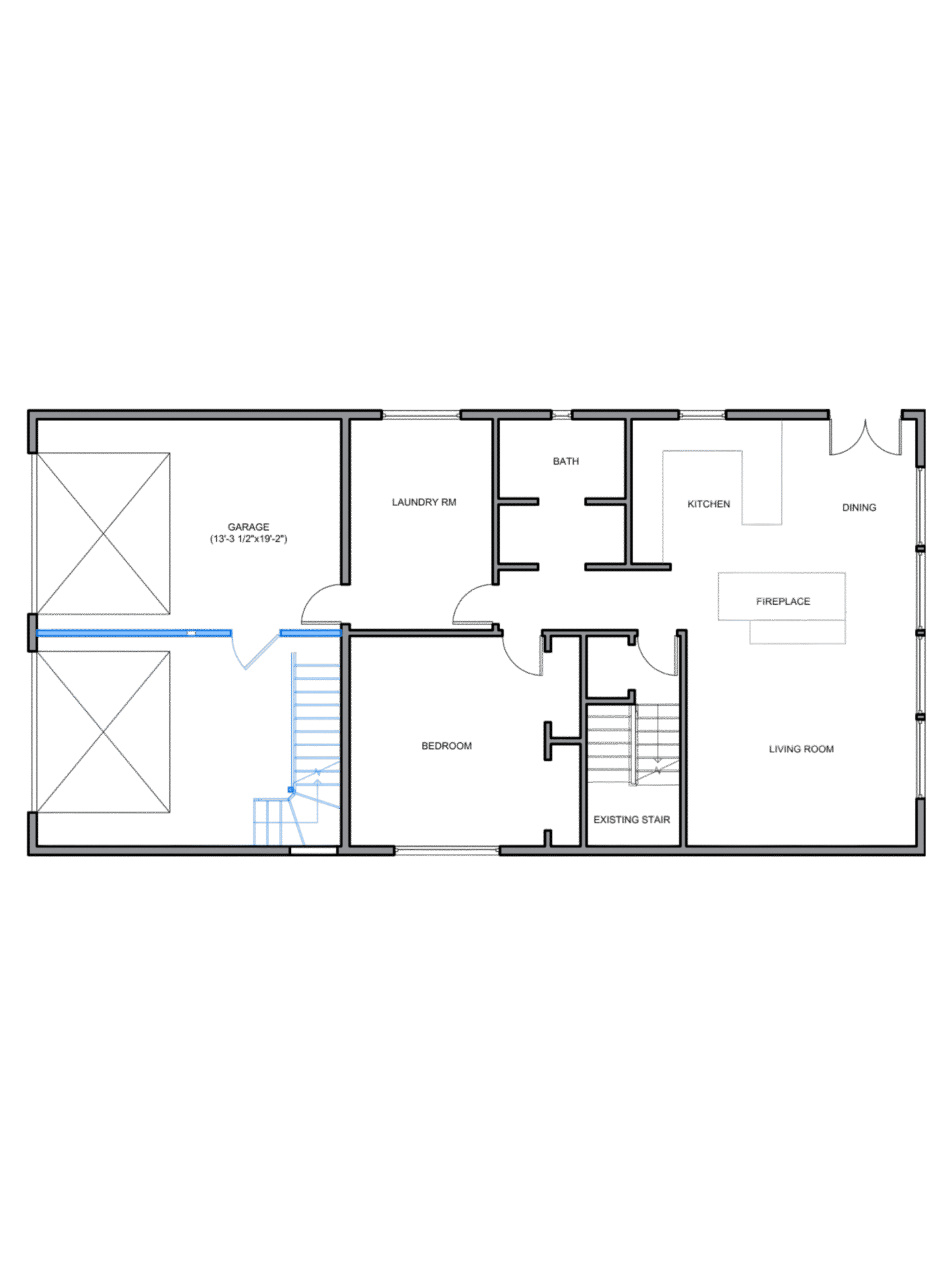 Floor plan after